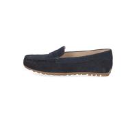 Caprice Leder-Mokassins in Dunkelblau - Größe 36 | Damen Schuhe Halbschuhe