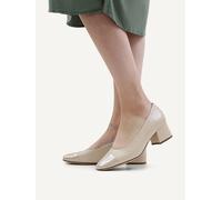 CAPRICE Damen Pumps Kleiner Absatz Elegant, Beige (Beige Comb), 39 EU