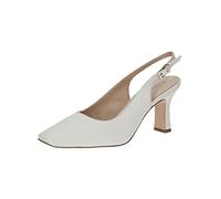 Caprice Leder Pumps Sling Weiß 29609