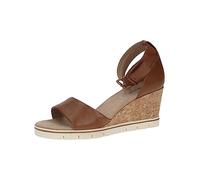 Caprice Sandalen Leder Cognac
