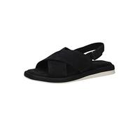 Caprice Leder Sandale Flach Blau 28102
