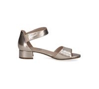 Caprice Leder-Sandalen "Carla" in Silber - Größe 38 | Damen Sandalen