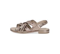 Caprice Leder-Sandalen in Taupe - 34% | Größe 39 | Damen Sandalen
