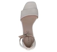 Caprice Leder-Sandaletten in Creme - Größe 40 | Damen Sandalen