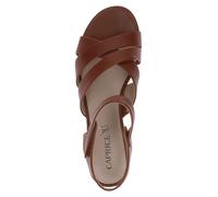 Caprice Leder-Sandaletten in Hellbraun - Größe 38 | Damen Sandalen