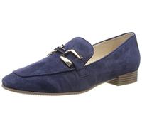 Caprice Leder Slipper Blau 24201