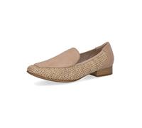 Caprice Slipper Leder/Textil Beige - 37