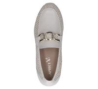 Caprice Leder-Slipper in Creme - Größe 37 | Damen Schuhe Halbschuhe