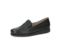 Caprice Leder-Slipper in Schwarz - Größe 37 | Damen Schuhe Halbschuhe