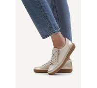 Caprice Leder-Sneakers in Creme - Größe 39 | Damen Sneakers