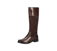 Caprice Leder Stiefel mit Absatz Braun XS-Schaft 25525