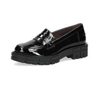 Caprice LoaferProfilSchwarzLack für Damen, schwarz, Größe 39 EU