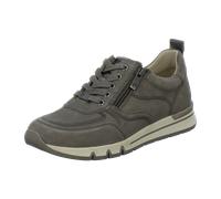 Caprice Damen Sneaker 9-23759-45-345 Comfort, flach, Leder, Mehrweite H, Braun (Taupe Comb) Gr. 39