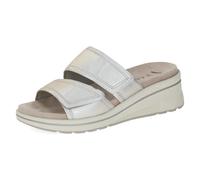 CAPRICE - Da.-Pantolette platin metal. - Gr. - 41