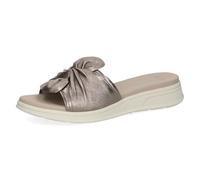 Caprice Pantoletten Leder Braun/Gold - 41
