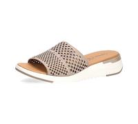 Woms Slides TAUPE SUEDE - Gr. - 41
