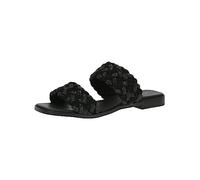 Caprice Pantolette Flach Schwarz 27103