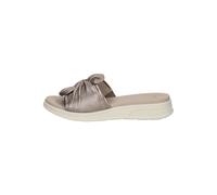 Caprice Pantoletten Leder Braun/Gold - 39