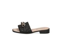 Caprice Damen 9-27102-42 Flache Sandale, Black Nappa, 36 EU