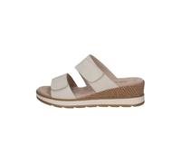 Caprice Pantoletten Nubukleder Hellbeige - 37