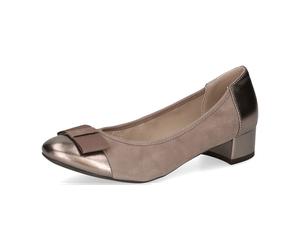 Caprice PumBeqBraunKombi für Damen, braun, Größe 40 EU / 6,5 UK