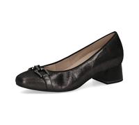 Caprice PumBeqDklGrauMetal für Damen, grau, Größe 36 EU / 3,5 UK