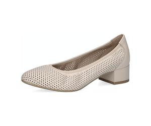 Caprice PumpCreamPerlato für Damen, beige, Größe 37 ½ EU / 4,5 UK