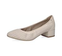 Caprice PumpCreamPerlato für Damen, beige, Größe 42 EU / 8 UK