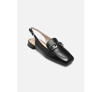 CAPRICE Damen Slingback-Loafer aus Leder Elegant, Schwarz (Black Nappa), 38 EU