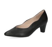 Caprice Pumps Elegante spitze Lederpumps mit Trichterabsatz Schwarz Gr. 37,5 Weite G