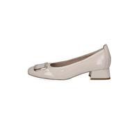 Caprice Pumps Leder Beige Lack - 40