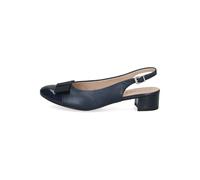 Caprice Leder Pumps, blau, 37 Navy