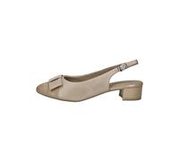 CAPRICE Damen Slingpumps mit Schleife Elegant, Beige (Beige Comb I), 38 EU