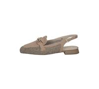 Caprice Pumps Leder/Textil Braun/Silber - 41