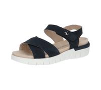 Caprice SanBeqFlachOzanSuede für Damen, blau, Größe 38 EU