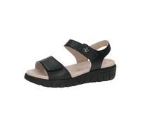 Caprice Damen-Sandale 9-28701-42 036 flach Black/BLK Sole H-Weite Größe 41