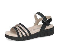 CAPRICE Sandale 9-28703-46 schwarz H-Weite