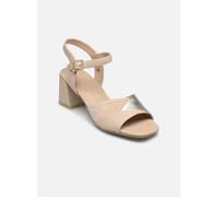 Riemchensandale CAPRICE "Caprice Sandalen Leder", Damen, Gr. 36, beige, Leder, Schuhe Riemchensandale (83490519-36) beige