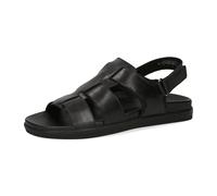 He.-Sandale BLACK NAPPA - Gr. - 42