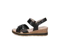 Caprice Sandalen Leder Schwarz - 37