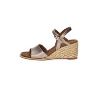 Caprice Sandalen Leder Taupe - 38