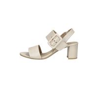 Caprice Leder-Sandaletten "Edison" in Beige - 38% | Größe 40,5 | Damen Sandalen