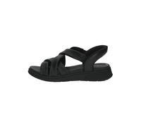 Caprice Sandalen Nappaleder Schwarz - 41