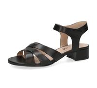 Caprice Leder-Sandaletten in Schwarz - Größe 37,5 | Damen Sandalen