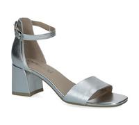 Caprice Leder-Sandaletten in Silber - Größe 36 | Damen Sandalen