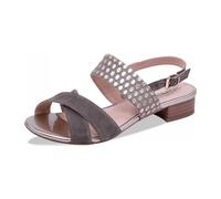 Caprice Sandalette für Damen, grau, Größe 37 EU / 4 UK