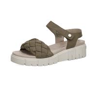 Caprice Sandalette für Damen, grün, Größe 39 EU
