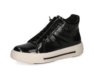 Caprice - Schnürstiefel RV schwarz BLACK NAPLAK - Gr. - 39 EU | 6 UK