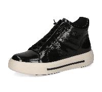 Caprice - Schnürstiefel RV schwarz BLACK NAPLAK - Gr. - 6 UK