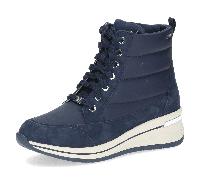 Caprice - Schnürstiefel RV TEX blau OCEAN COMB - Gr. - 41
